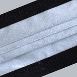 Protective face mask 4-play with additonal filter, BLACK
