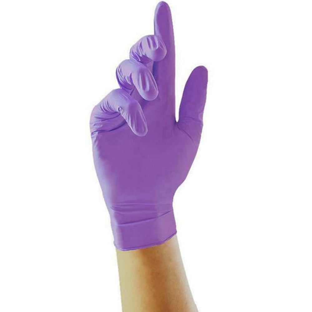 Unigloves nitrile gloves 2 pieces/1 pair XS, S or M, VIOLET Pearl