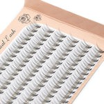 Mega VOLUME 10D cluster eyelashes premade fans, MIX 8-13 mm