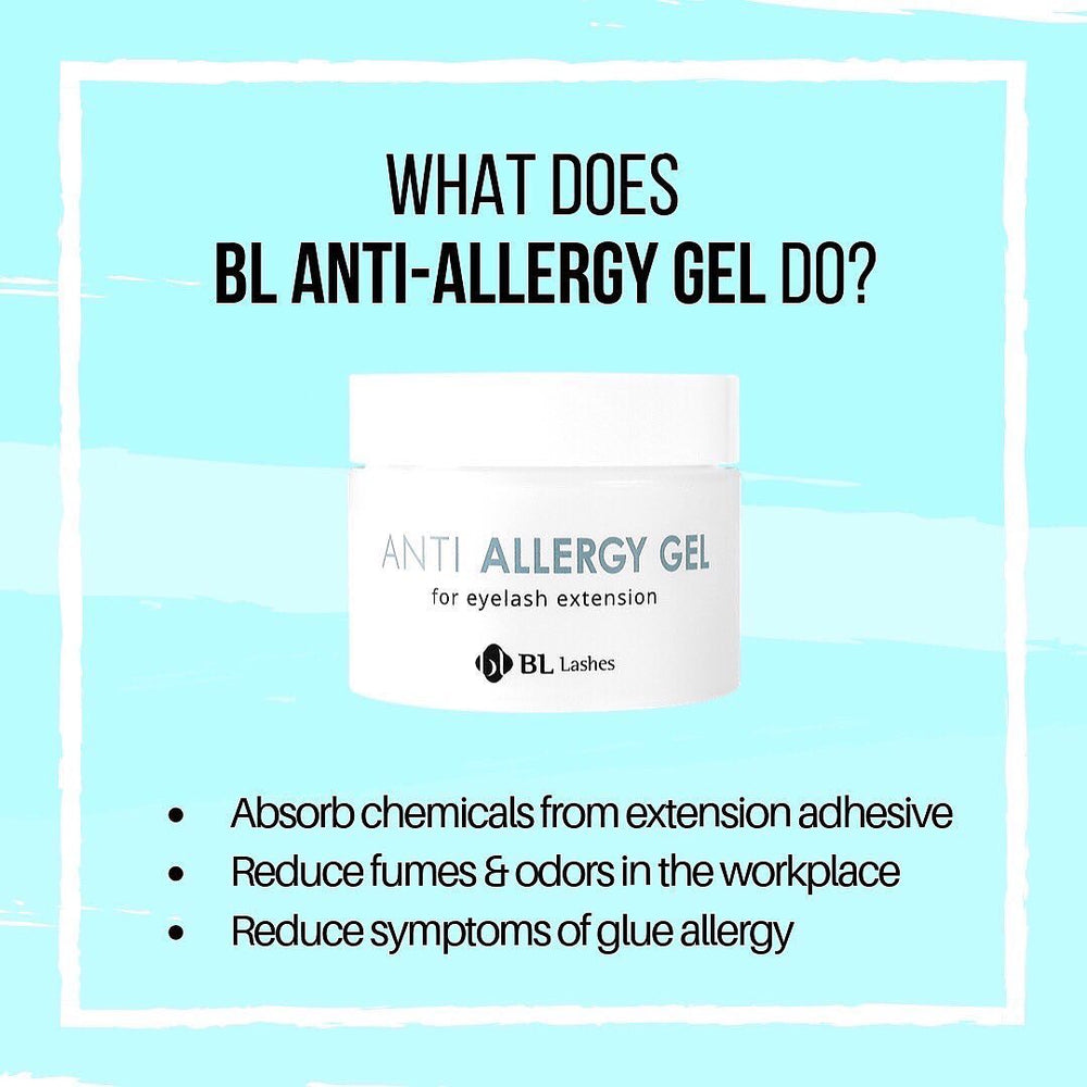 Lash adhesive glue Gel ANTI ALERGY gel, 80 grams