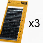 3 x Blink Lash Classic Mink lashes KIT, B 0.25