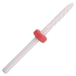 Ceramic nail file bit for manicure and pedicure, red FLAME