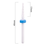 Ceramic nail file bit for manicure and pedicure, SHARP