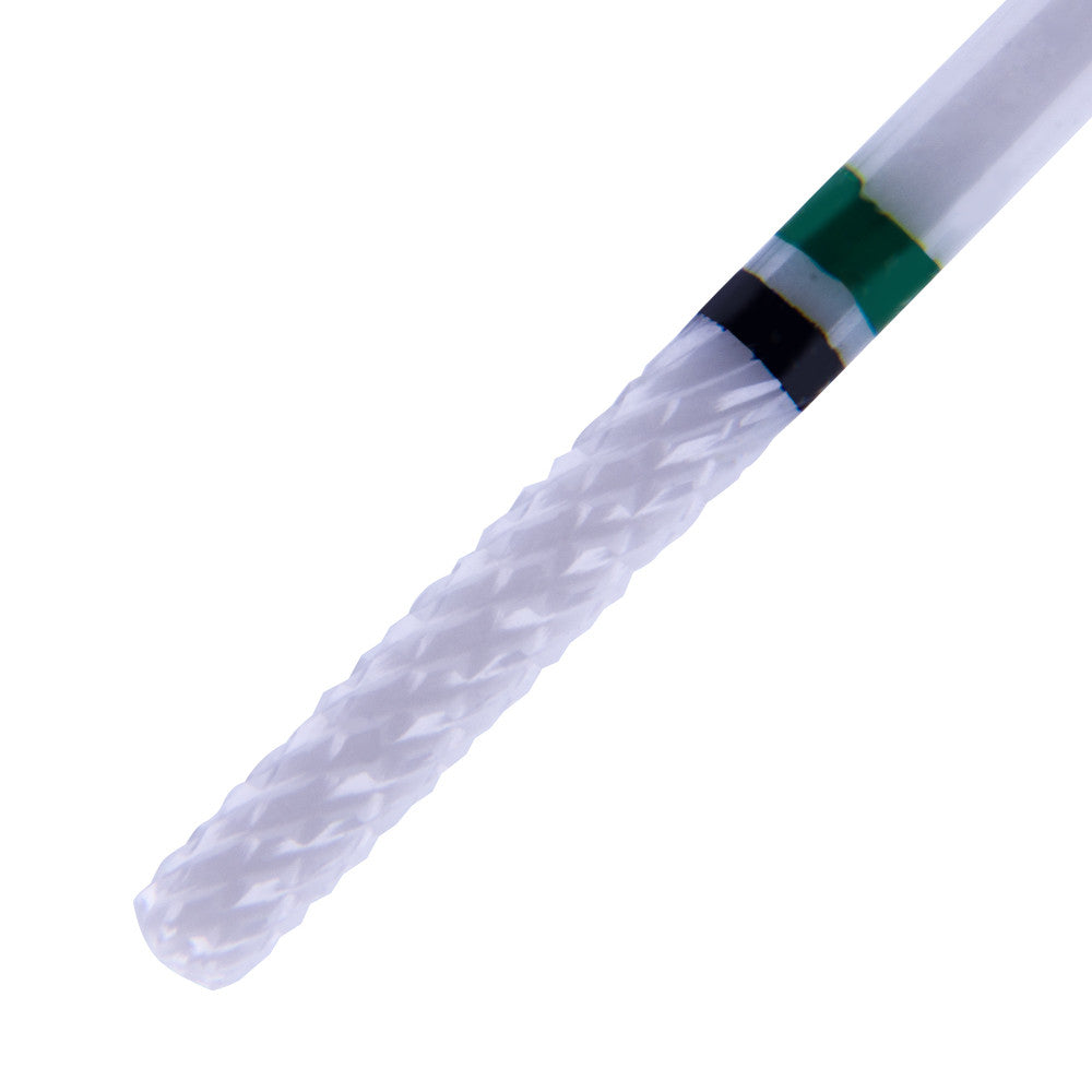 Ceramic nail file bit for manicure and pedicure, STRAIGHT