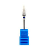Ceramic nail file bit for manicure and pedicure, blue TREE