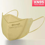 FACE ergonomically fitting mask respirator KN95, SKIN TONE x 10 pieces