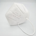 Medicine face mask KN95 respirator FFP2, WHITE