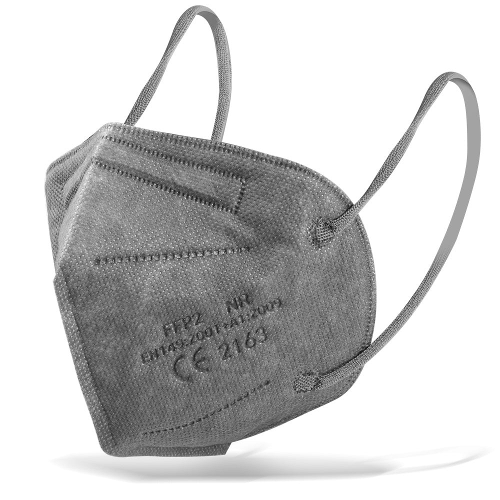 Medicine face mask KN95 respirator FFP2, GREY – BEAUTY IMAGINE SPACE