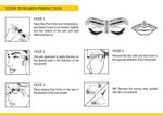 Glam Lashes WAX Pen Brows & Face for sensitive skin + 20 waxpaper