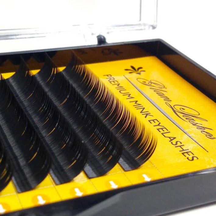 Final sale! Glam Lashes eyelash extension Mink 13-0.20-C