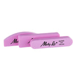 Molly Lac nail file buffer halfmoon PINK, 100/180
