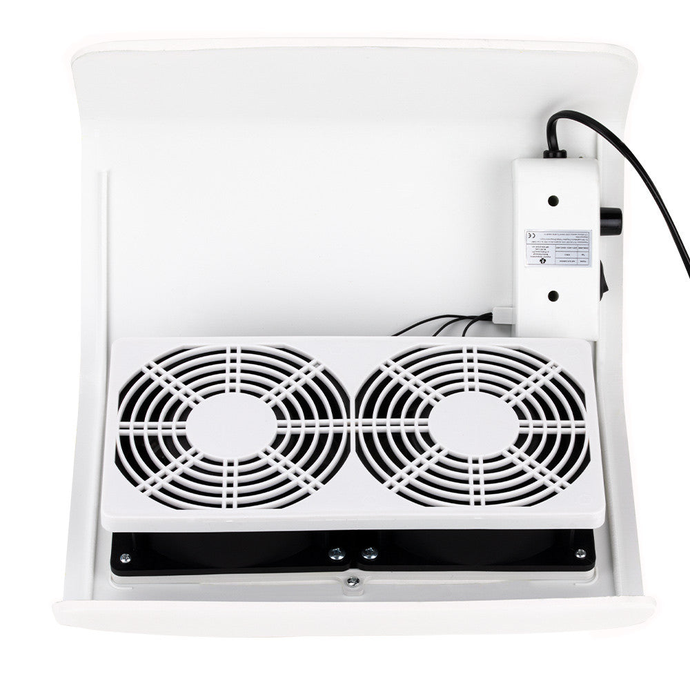 Double Nail Dust Collector SM-858-3 SOFT 48W + 2 dust bag FREE