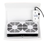 Double Nail Dust Collector SM-858-3 SOFT 48W + 2 dust bag FREE