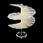 Nail Art Display stand with 120pcs nail tip sticks, MILKY