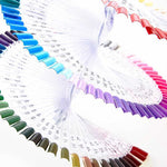 Nail Art Display stand with 120pcs nail tip sticks, CLEAR