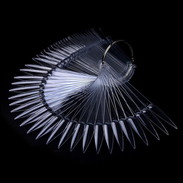 Nail Art Display STILETTO, CLEAR