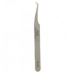 Genuine VETUS 32-SA tweezers for eyelash extensions, SILVER