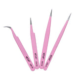 Genuine VETUS CS-11 tweezers for eyelash extensions, PINK