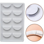 Lashes for eyelash extension practice, 10 pieces/5 pairs