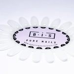 BIS Pure Nails nail display 20 tips, IVORY