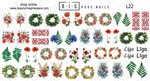 BIS Pure Nails  slider nail design sticker decal LĪGO, L22