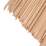 Natural orange wood sticks for manicure & pedicure