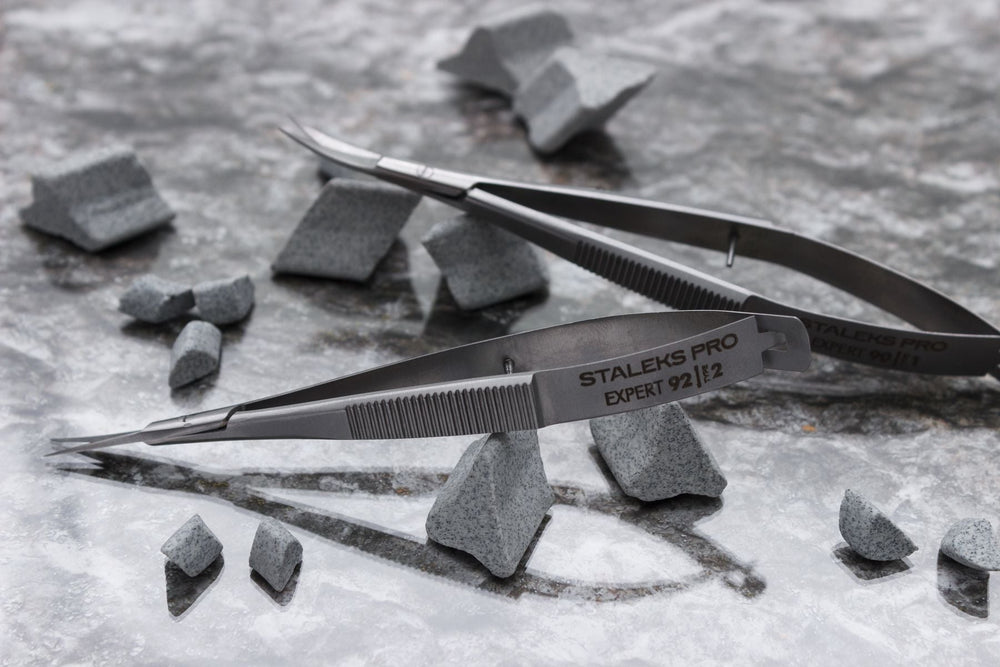 Staleks Expert micro scissors straight, type 2
