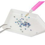 Picking up PEN + PAD + TWEEZERS for nail design, SET