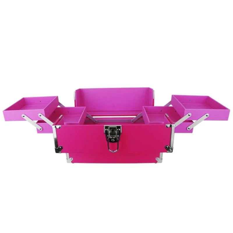 Blink Lash leather Beauty case, HOT PINK