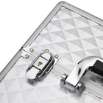 Beauty suitcase 3D design XL, SILVER