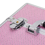 Beauty suitcase M1 size, SPARKLY PINK