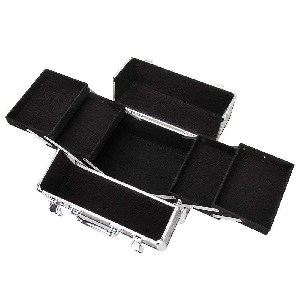 Beauty suitcase S size, BLACK MATT