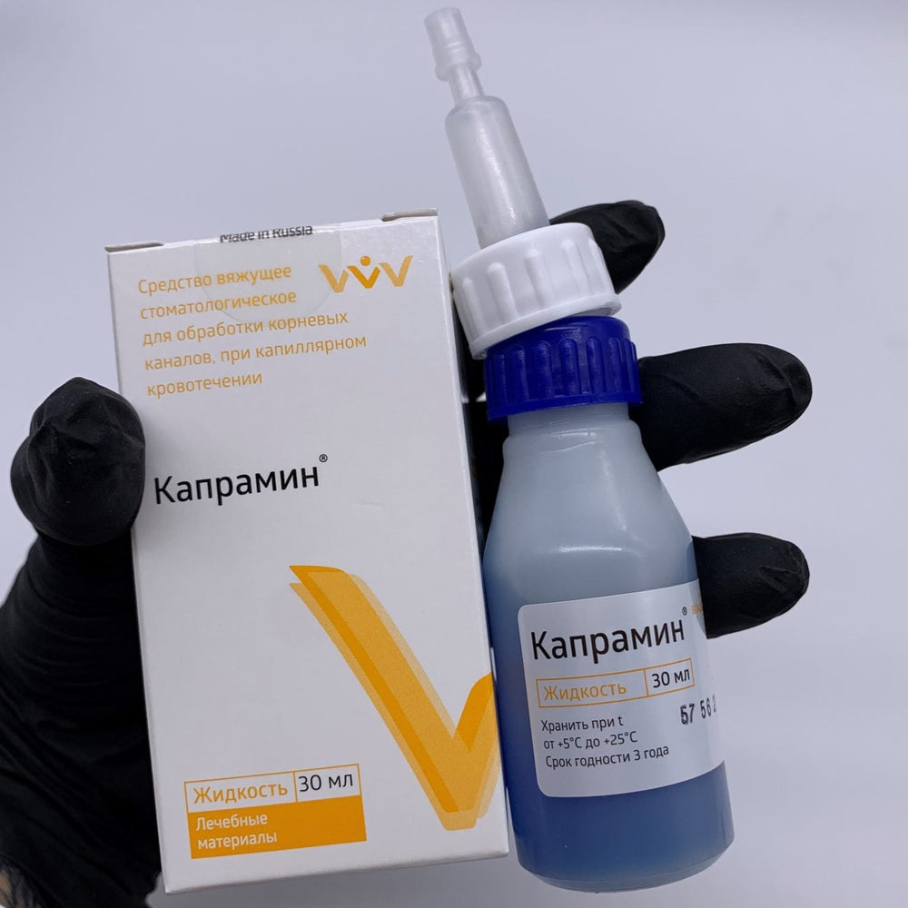 Anti-bleeding hemostatic solution CAPRAMIN, 30 ml
