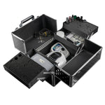 Cosmetic suitcase L black, 32 x 27 x 25 cm