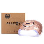 Dual UV/LED nail lamp Y13 Rose Gold, 248W