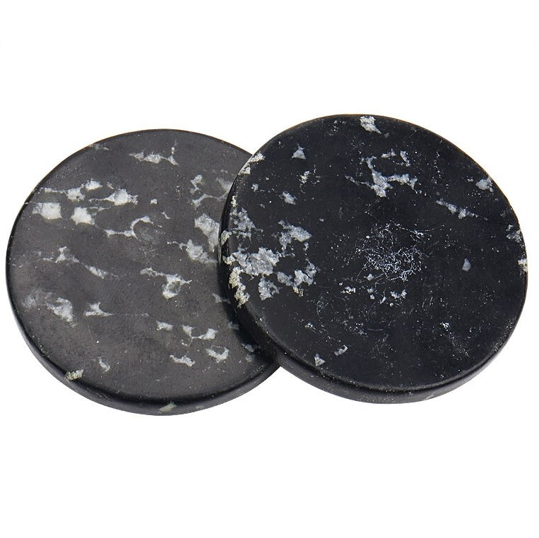 Blink Lash Jade stone glue pad ROUND black, 50 mm