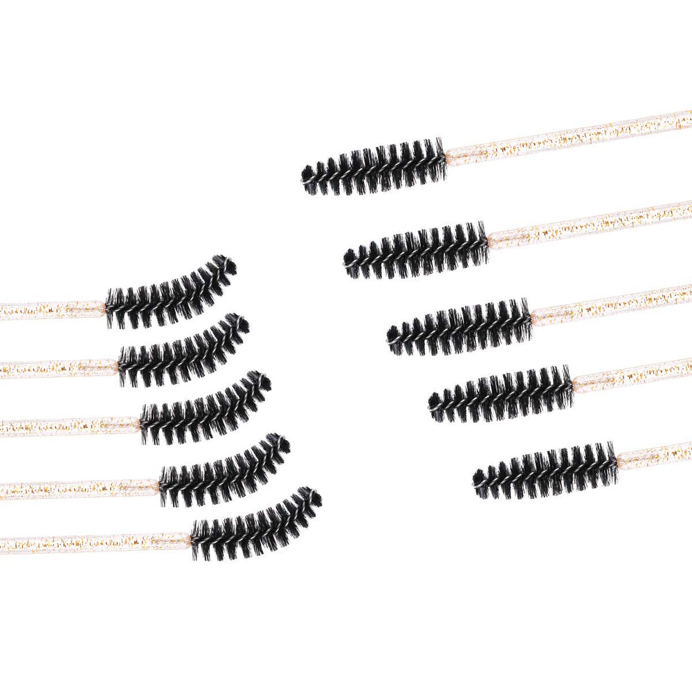 Crystal mascara brush for lashes & brows, different colors