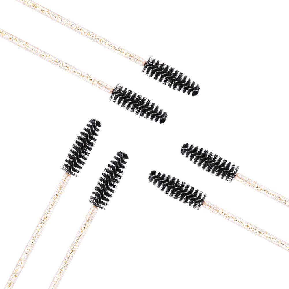Crystal mascara brush for lashes & brows, different colors