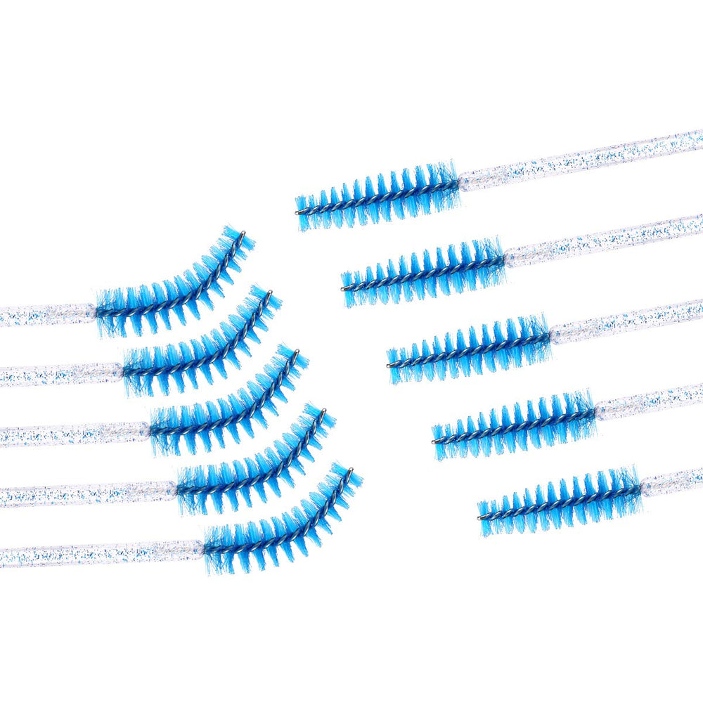Crystal mascara brush for lashes & brows, different colors
