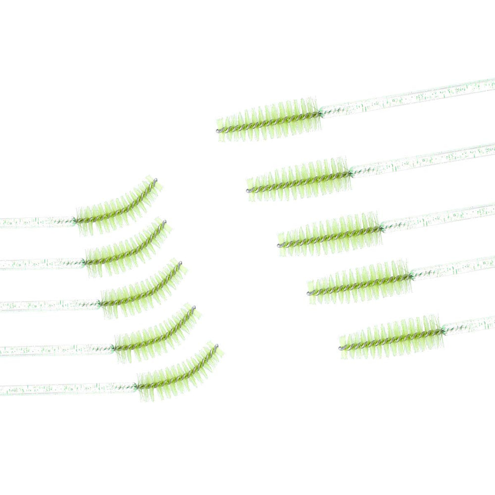 Crystal mascara brush for lashes & brows, different colors
