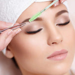 Crystal mascara brush for lashes & brows, different colors