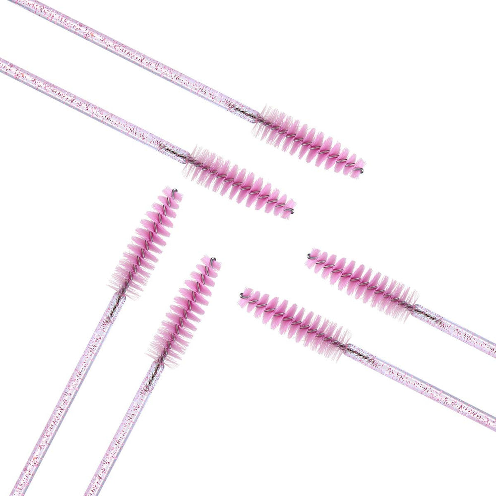 Crystal mascara brush for lashes & brows, different colors