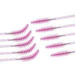 Crystal mascara brush for lashes & brows, different colors
