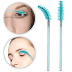 Crystal mascara brush for lashes & brows, different colors
