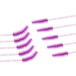 Crystal mascara brush for lashes & brows, different colors