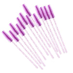 Crystal mascara brush for lashes & brows, different colors