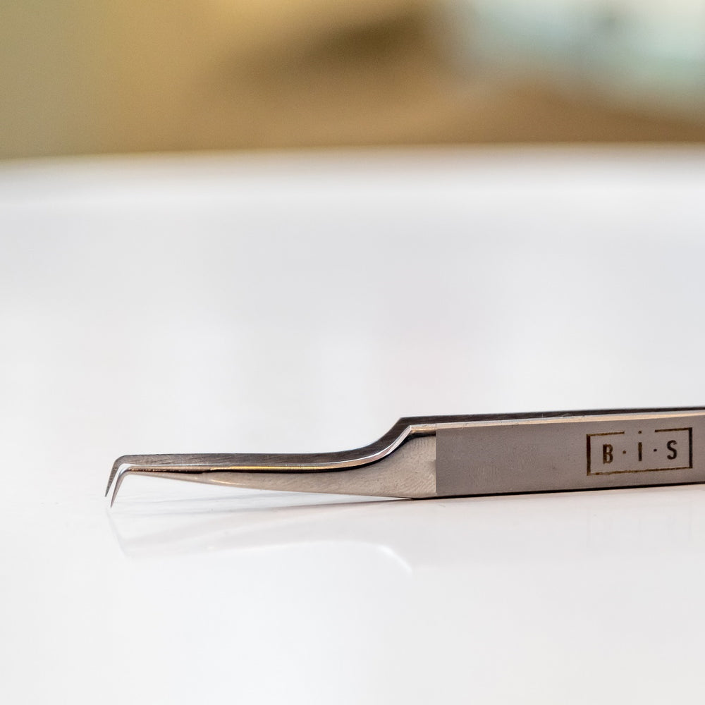 BIS Pure Lash 2D-3D Volume 90° Tweezers for eyelash extensions , PL104