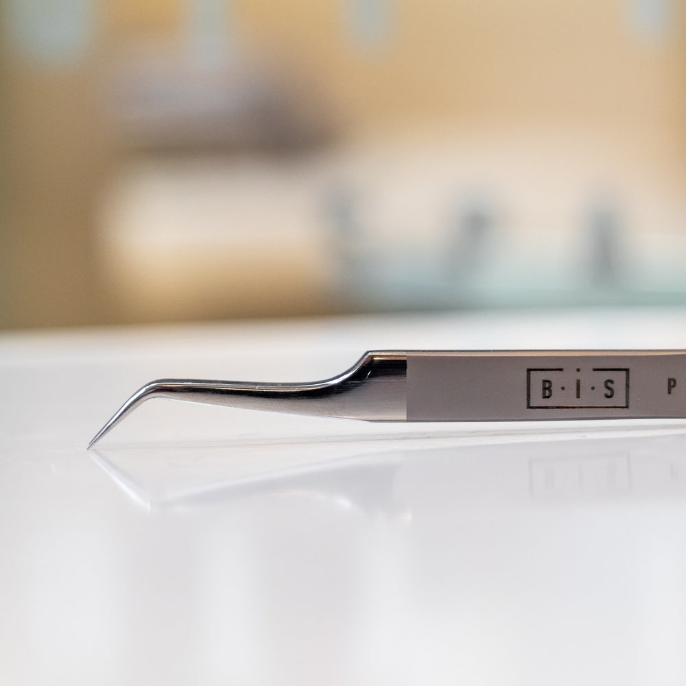 BIS Pure Lash 3D+ Volume 45° Tweezers for eyelash extensions, PL105