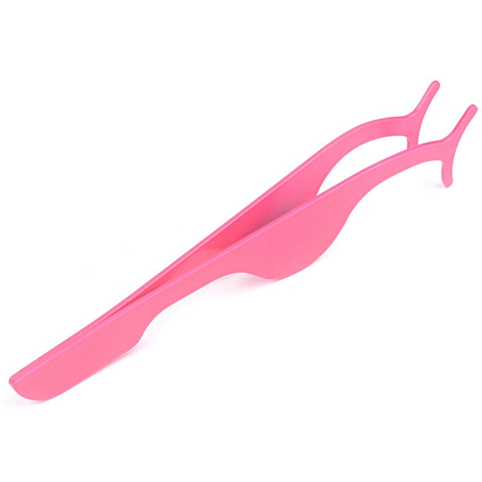 Tweezers for easy false eyelashes application, BLACK