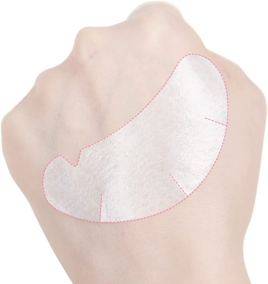 NEW! V type ergonomic eye patches for eyelash extensions, PINK